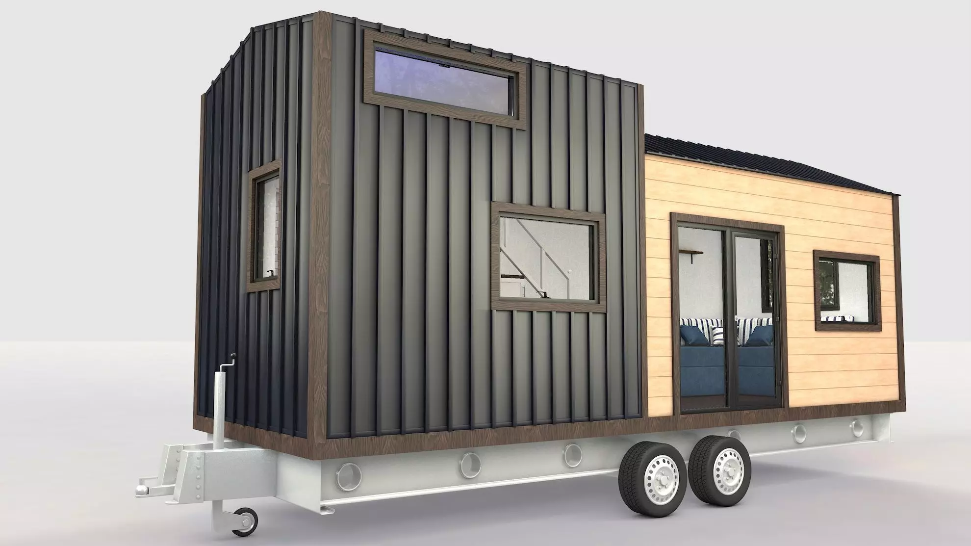 Tiny House 02 3D model