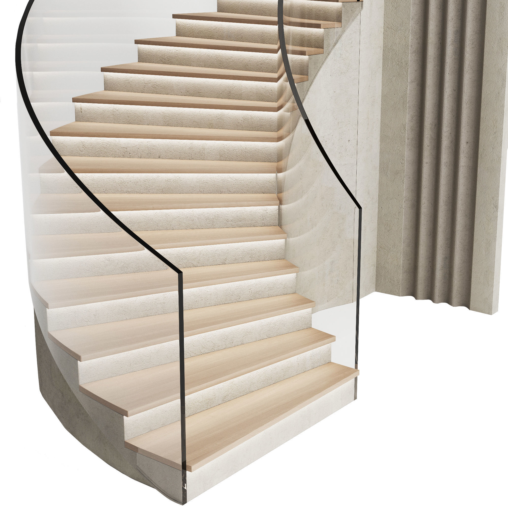 Staircase 3D model_5