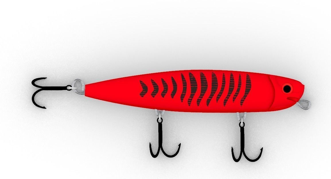 3d model lure fishing 3D model_6