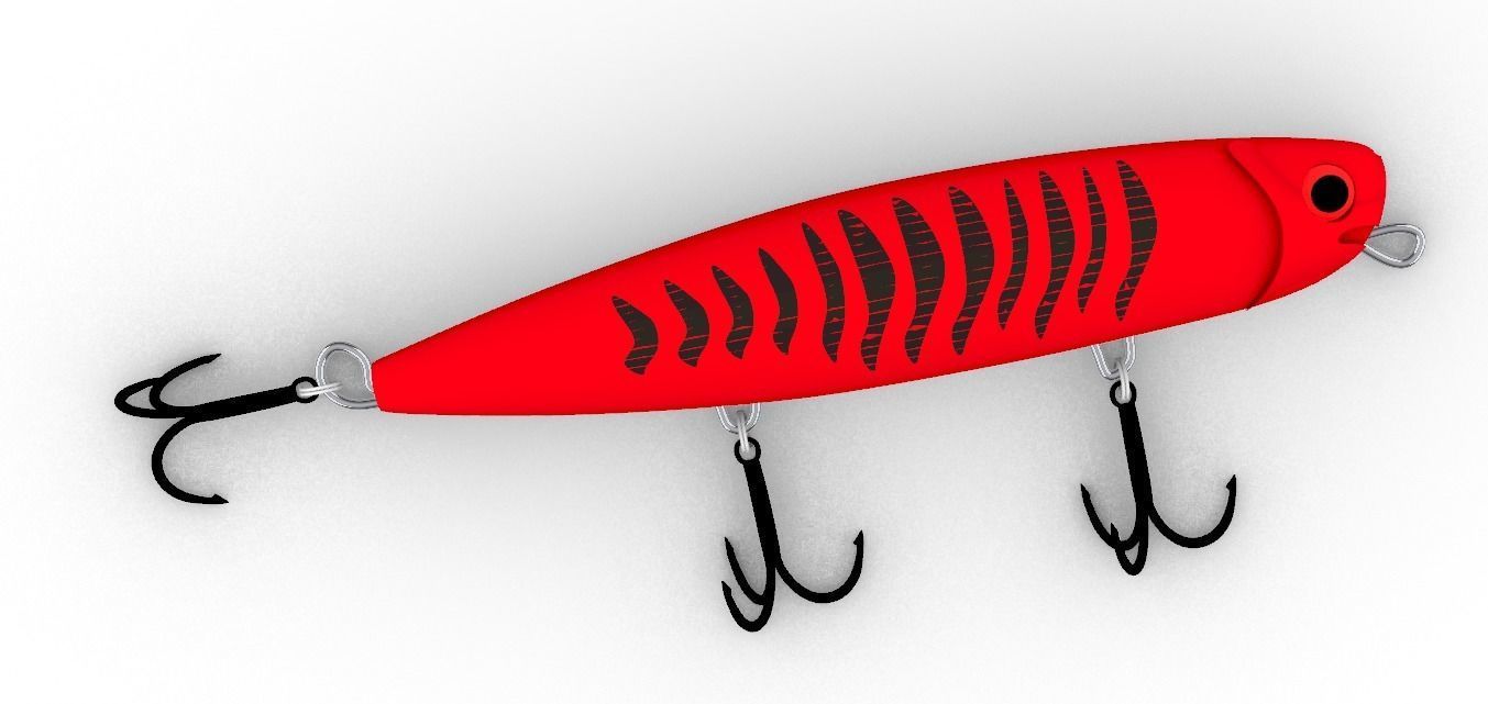 3d model lure fishing 3D model_5