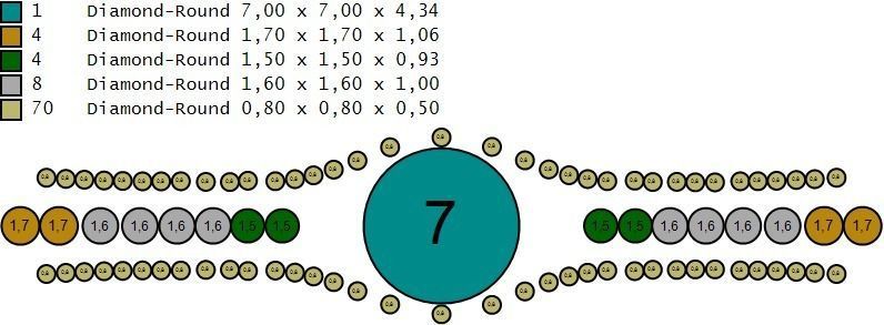 Woman Solitaire Ring 808 3D print model_8