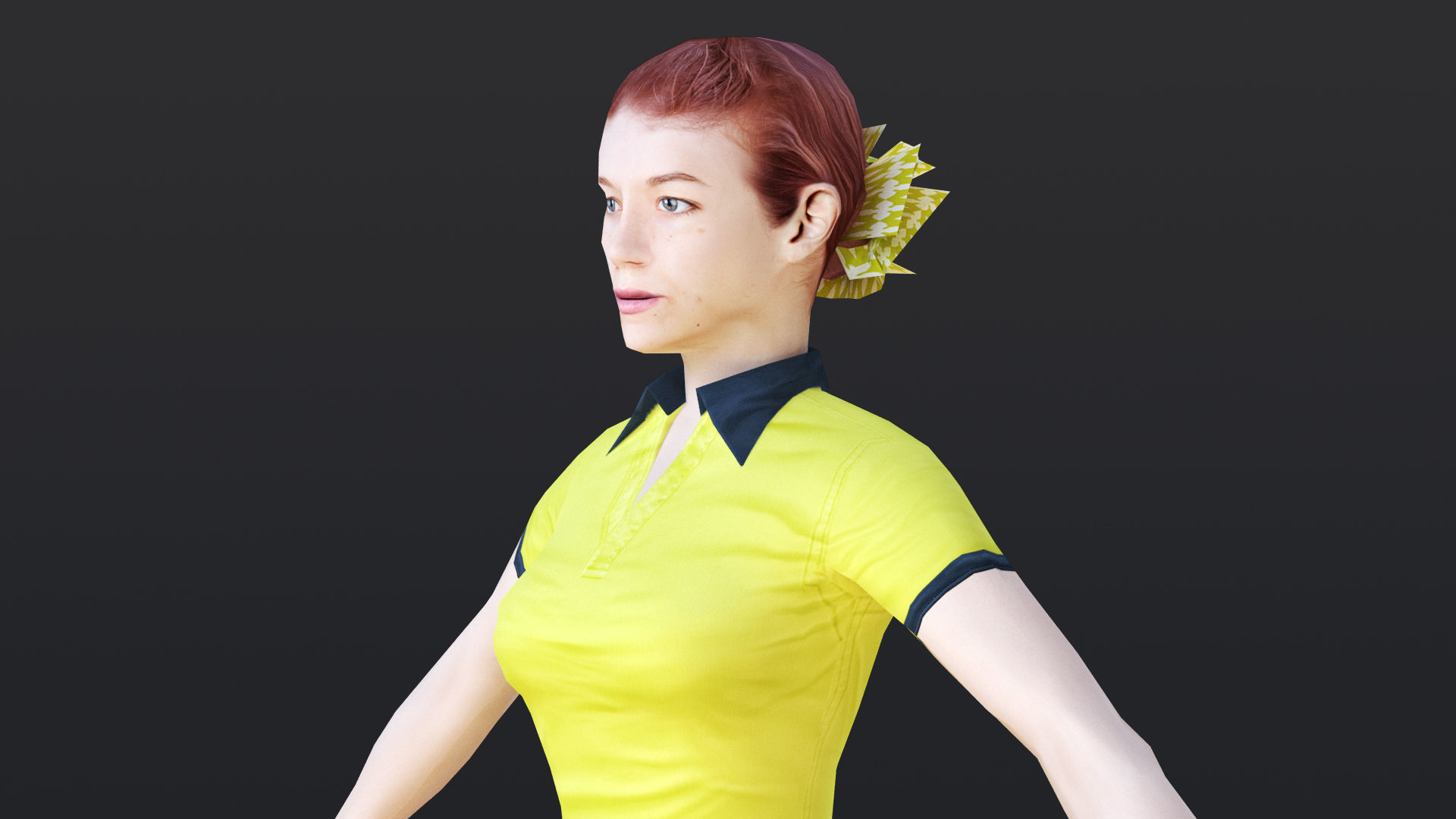 Woman 41 To 45 With 52 Animations 32 Morphs 3D Model Collection_21