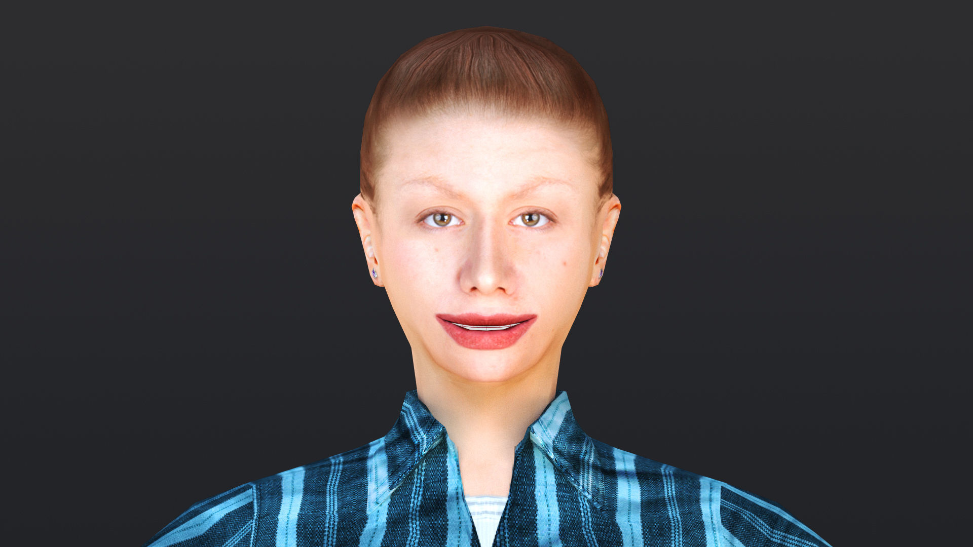 Woman 41 To 45 With 52 Animations 32 Morphs 3D Model Collection_10