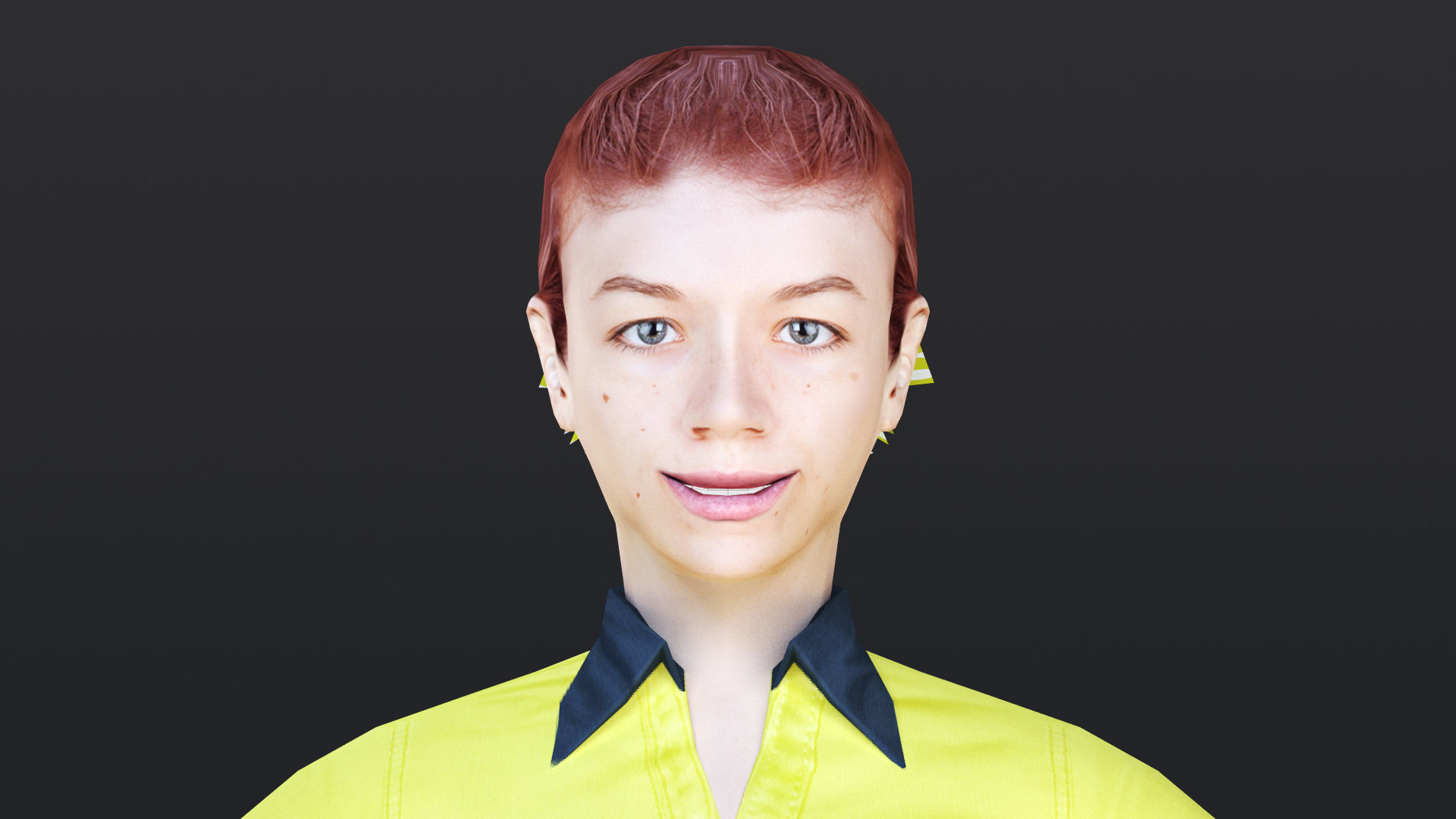 Woman 41 To 45 With 52 Animations 32 Morphs 3D Model Collection_19