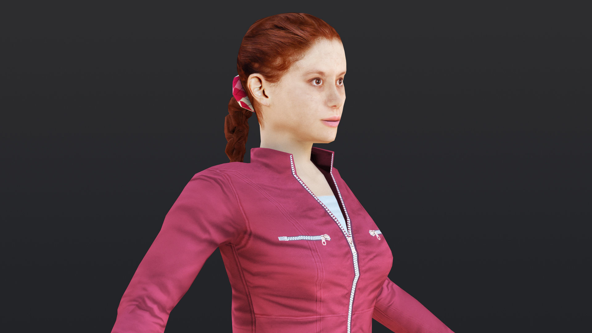 Woman 41 To 45 With 52 Animations 32 Morphs 3D Model Collection_24