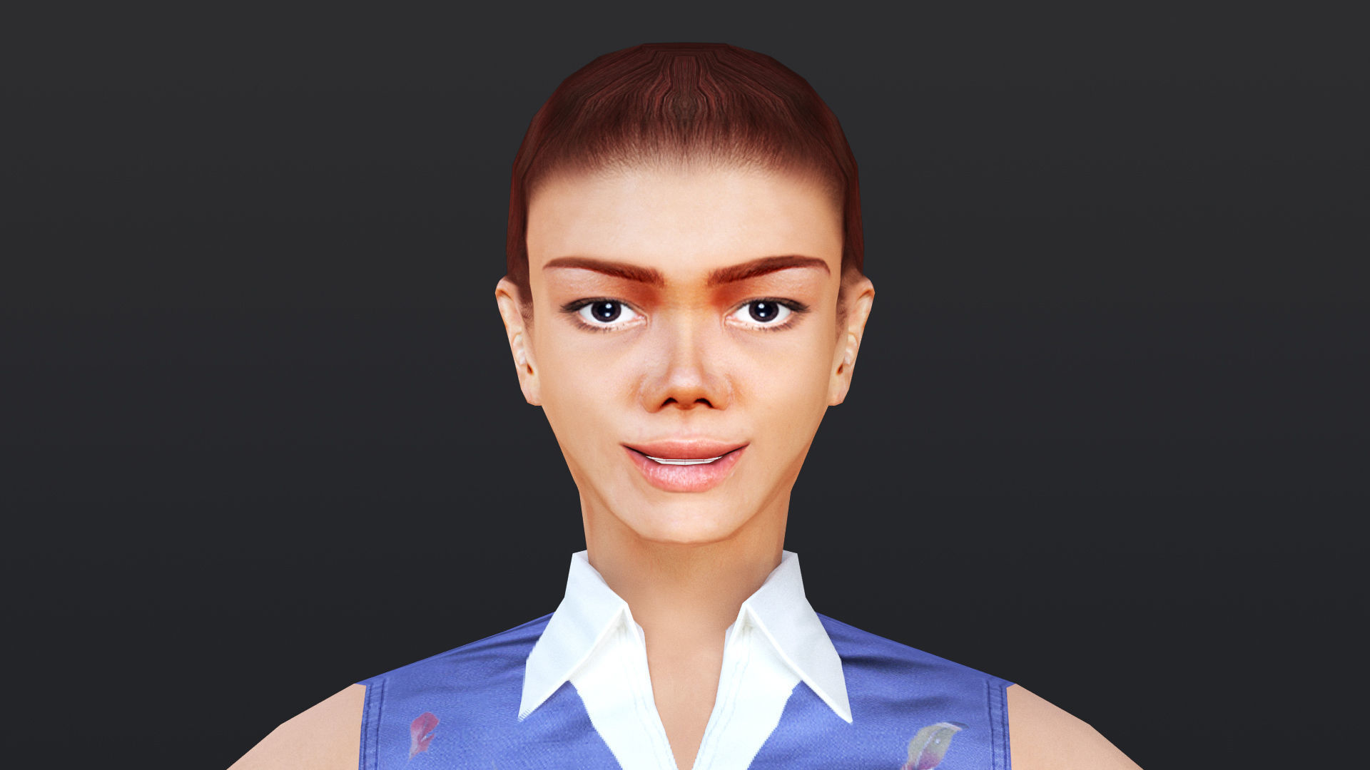 Woman 41 To 45 With 52 Animations 32 Morphs 3D Model Collection_26