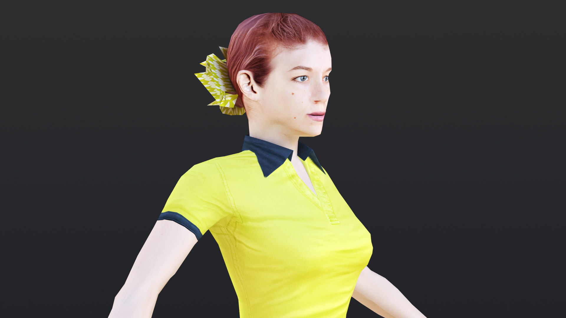 Woman 41 To 45 With 52 Animations 32 Morphs 3D Model Collection_20