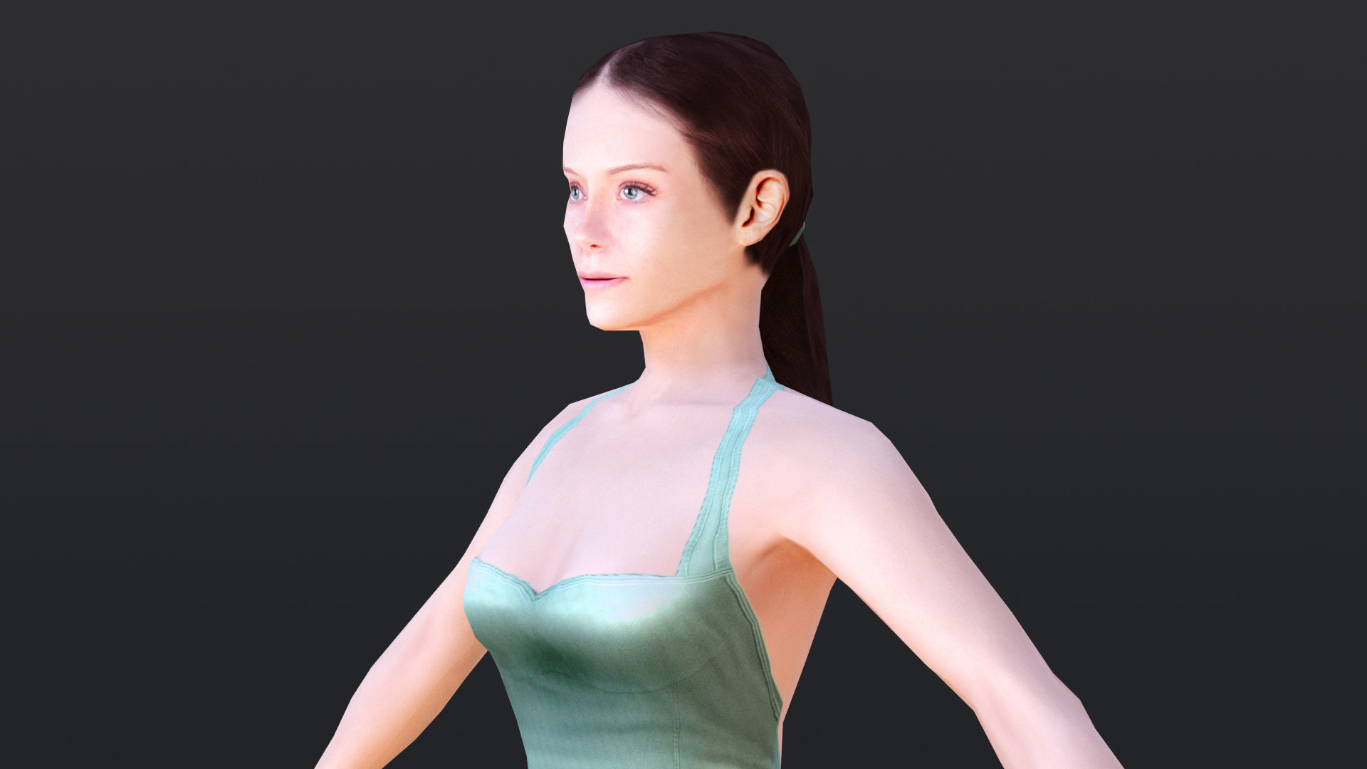 Woman 41 To 45 With 52 Animations 32 Morphs 3D Model Collection_15