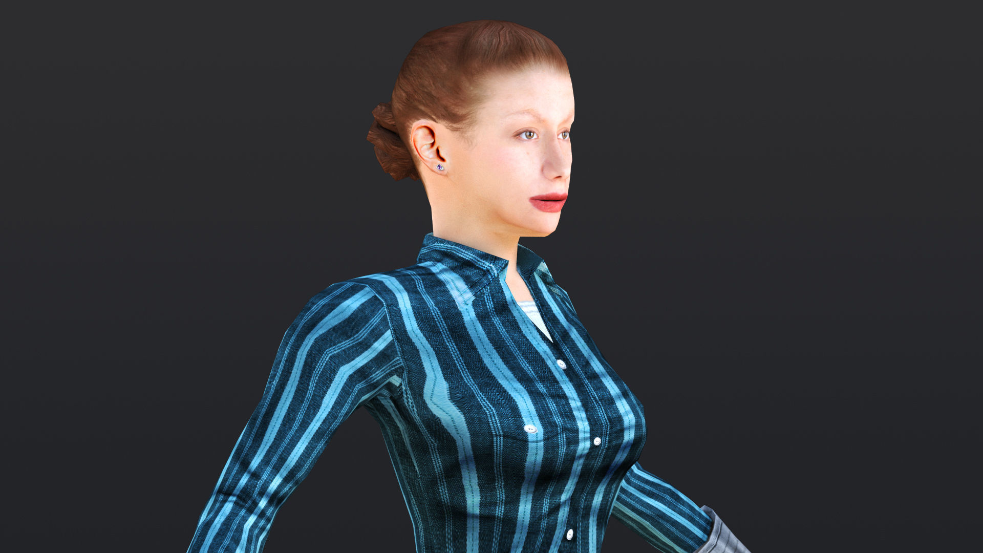 Woman 41 To 45 With 52 Animations 32 Morphs 3D Model Collection_12