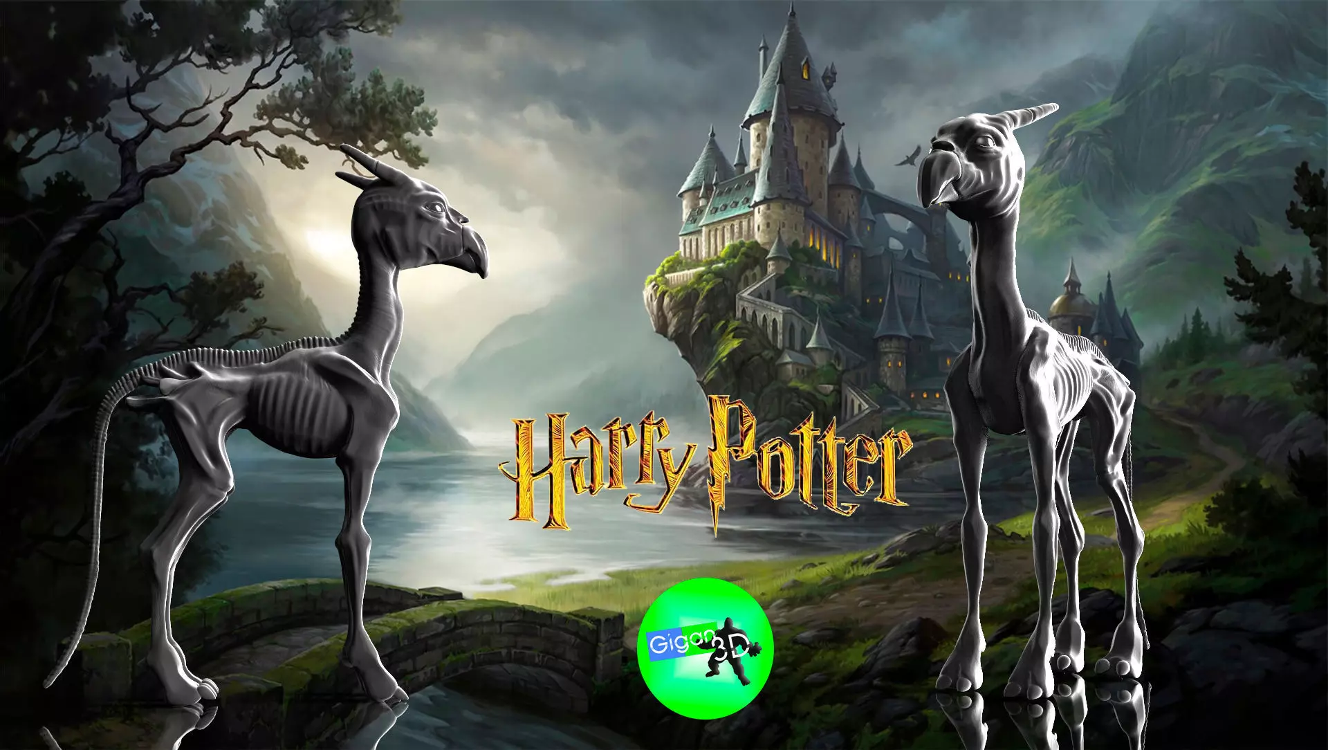 HARRY POTTER- BABY THESTRAL 3D print model_0