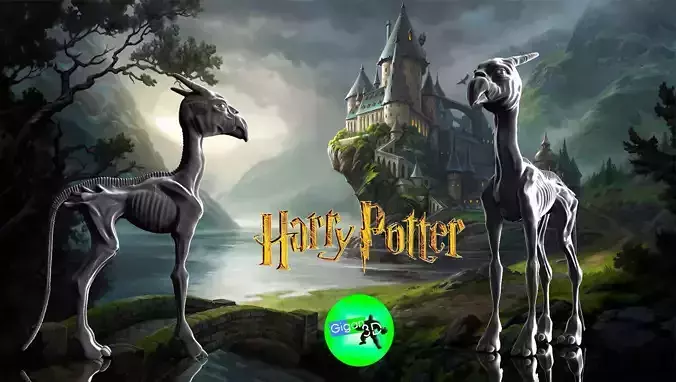 HARRY POTTER- BABY THESTRAL 3D print model