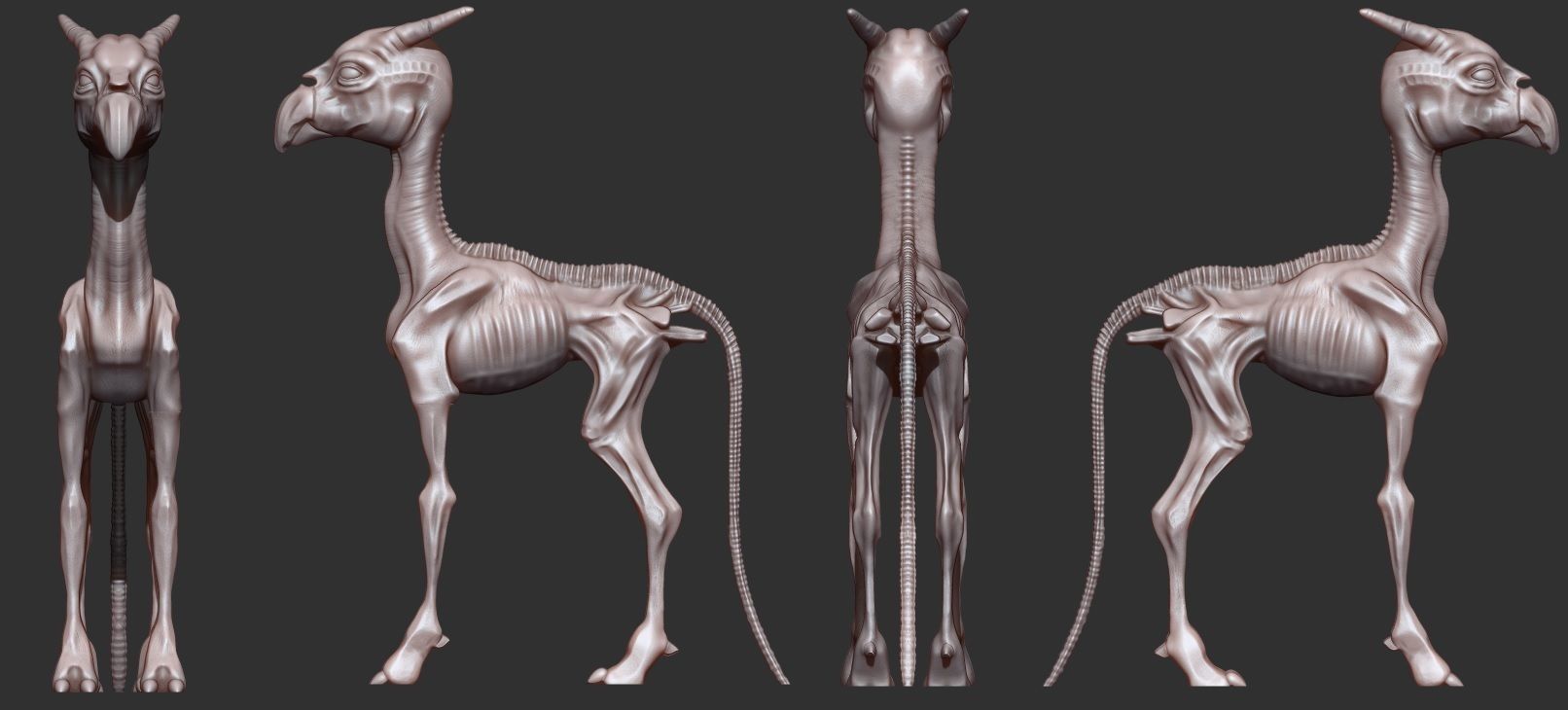 HARRY POTTER- BABY THESTRAL 3D print model_1