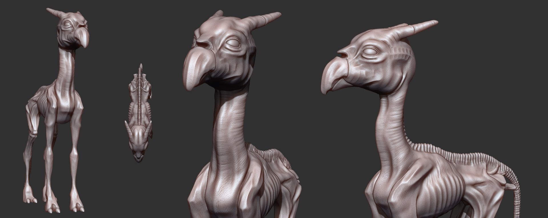 HARRY POTTER- BABY THESTRAL 3D print model_2