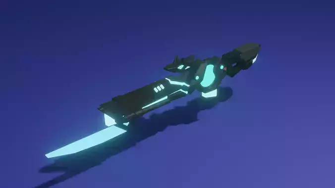 low poly Trillian Low-poly 3D model