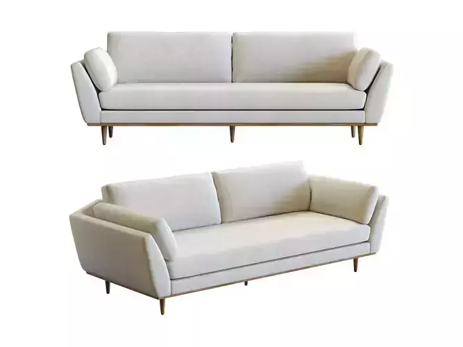 Crate and Barrel Hague Sofa 3D model