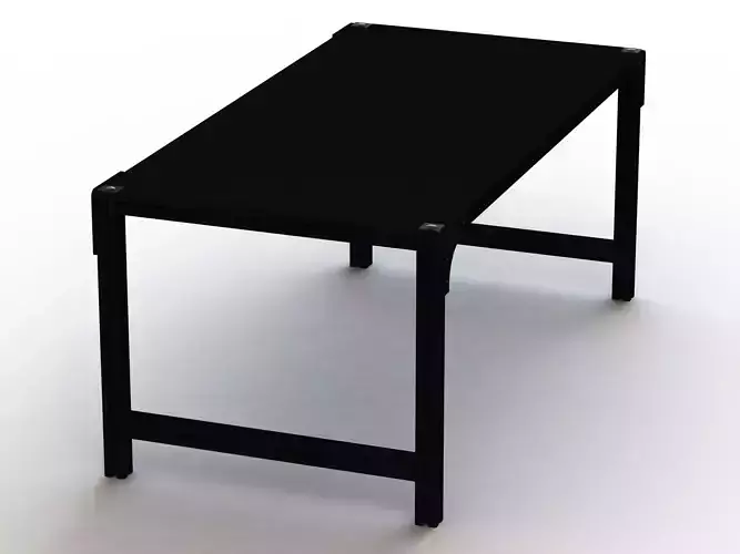 Aluminum Outdoor Modern Table