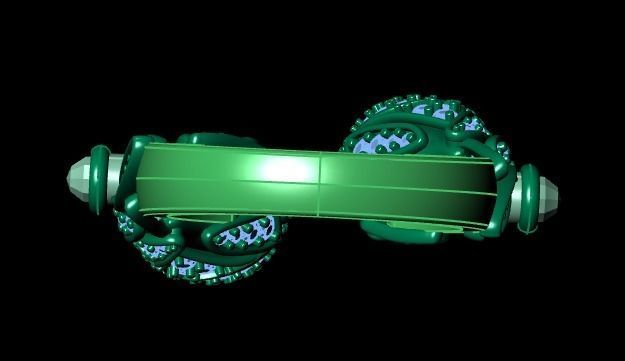 parrot ring 3D print model_6