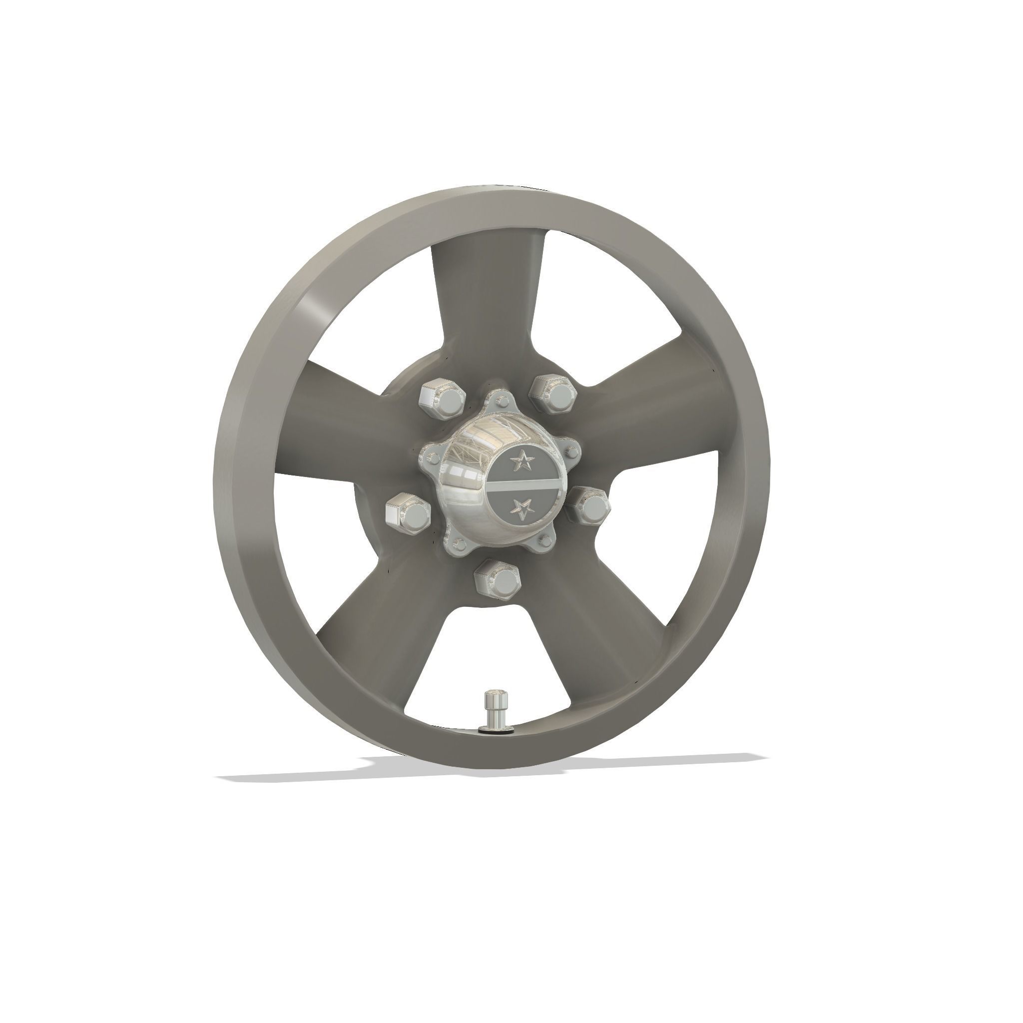 American Racing Torq Thrust - 3d Printable 3D print model_4
