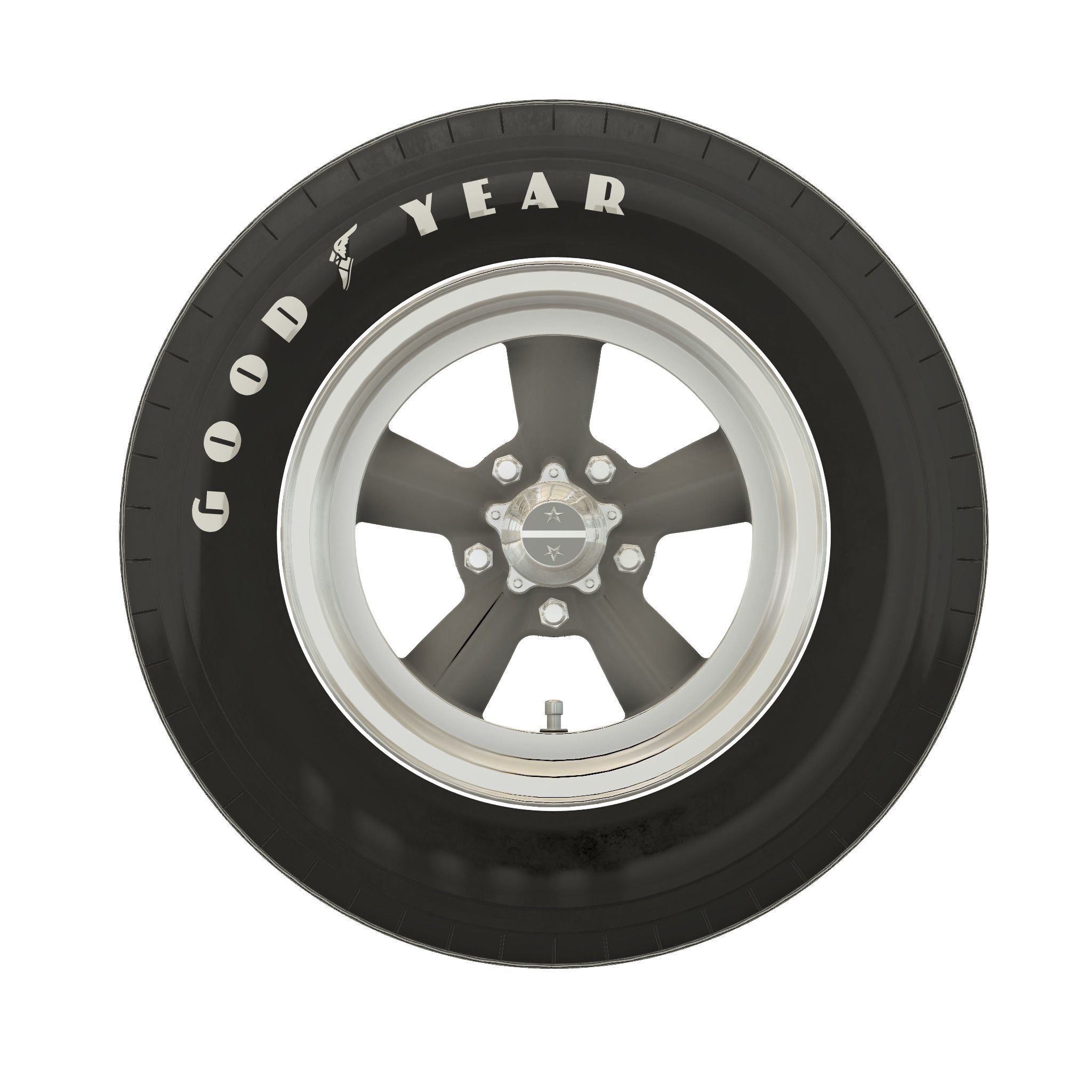 American Racing Torq Thrust - 3d Printable 3D print model_2