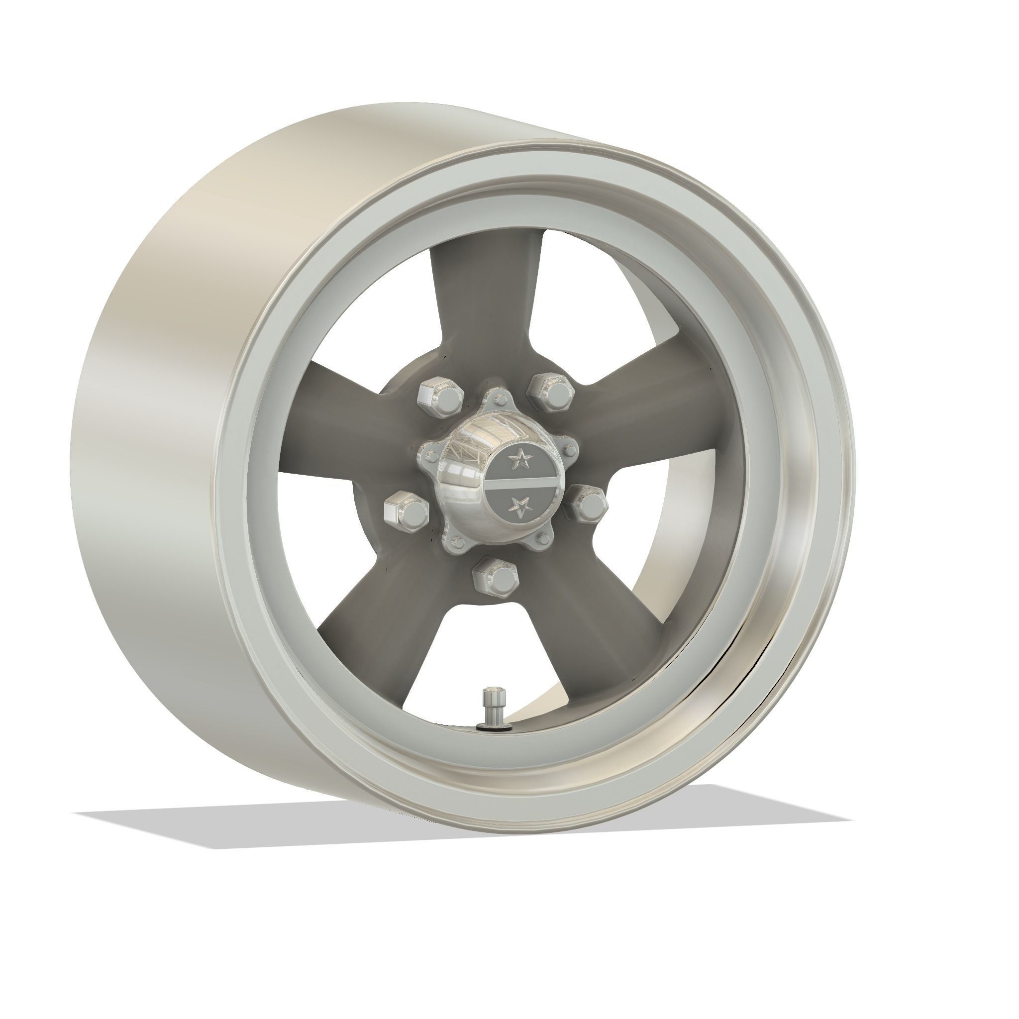 American Racing Torq Thrust - 3d Printable 3D print model_3