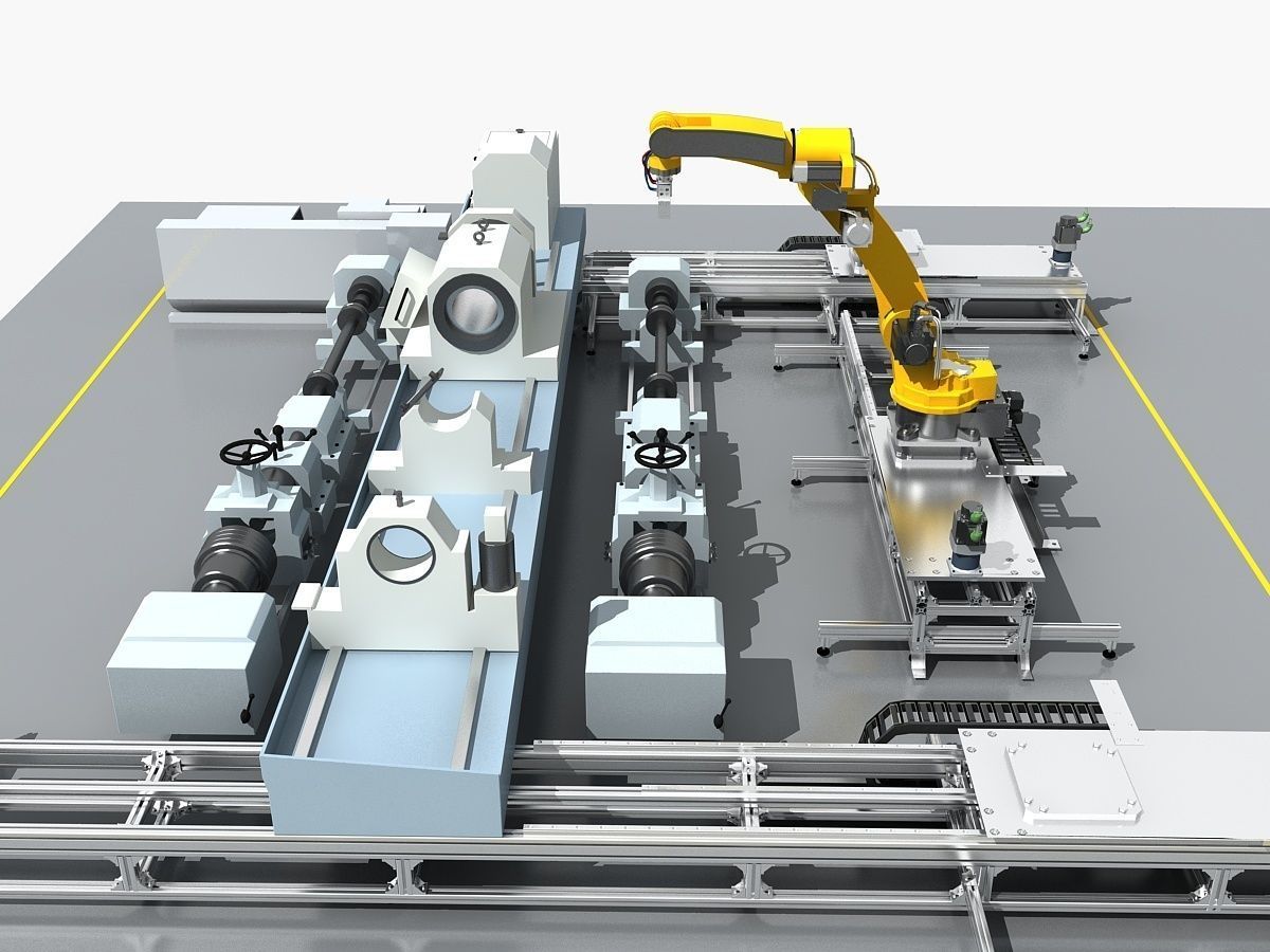 Industrial Equipment 3D model_3