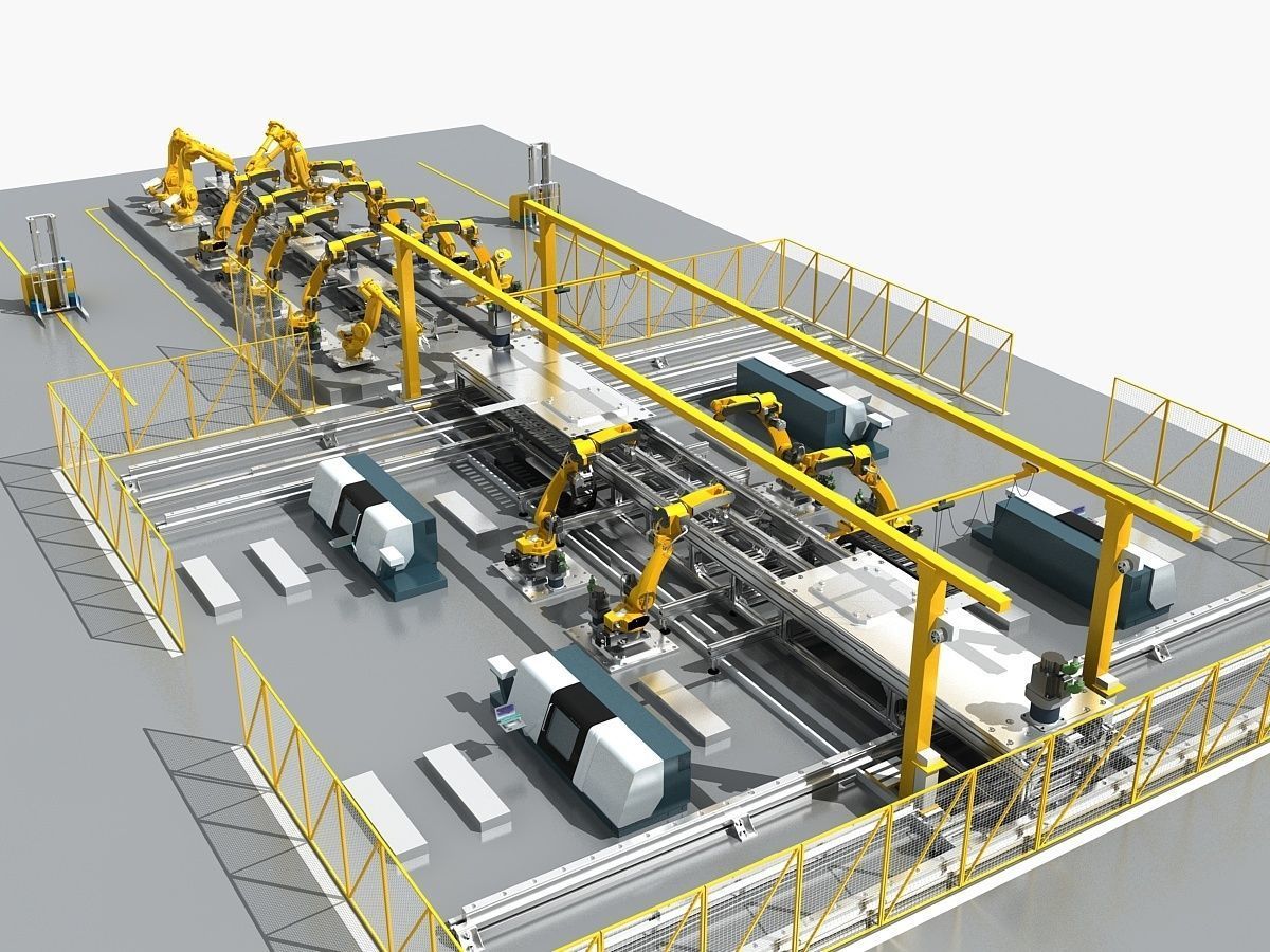 Industrial Equipment 3D model_10