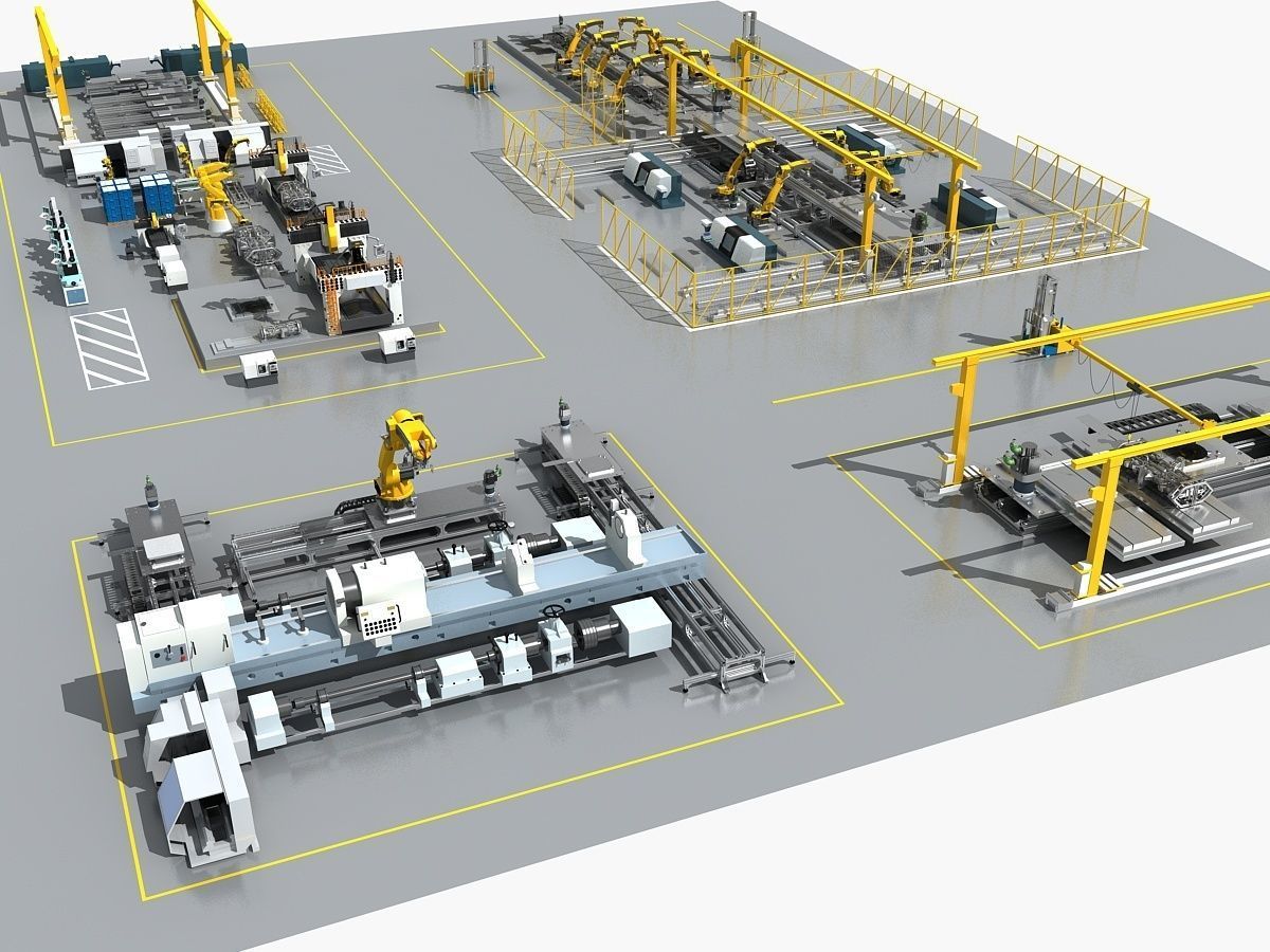Industrial Equipment 3D model_1