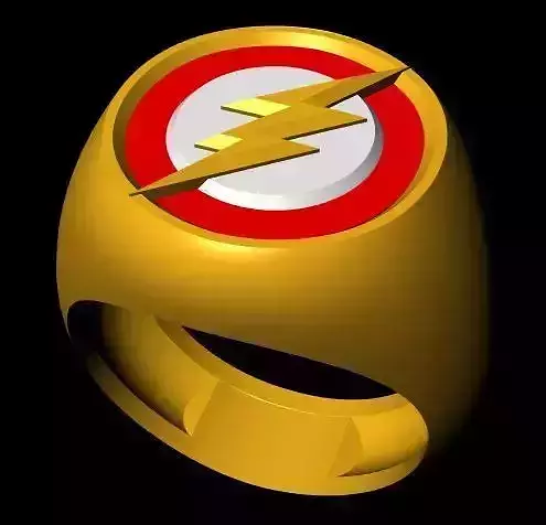 Flash Ring 3D print model