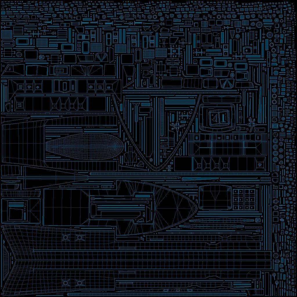 Supply vessel 3D model_16