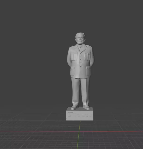 Josip Broz Tito 3D print model_0