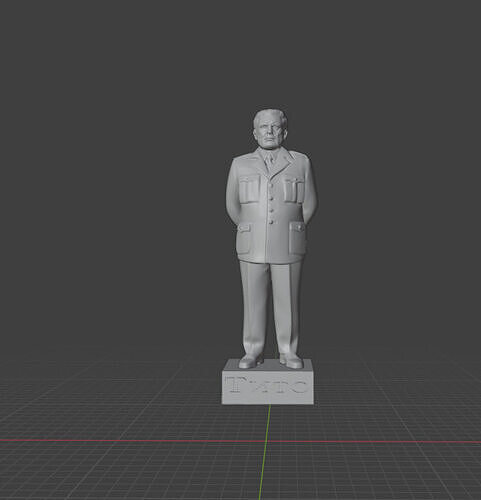 Josip Broz Tito 3D print model