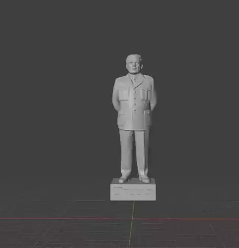 Josip Broz Tito 3D print model