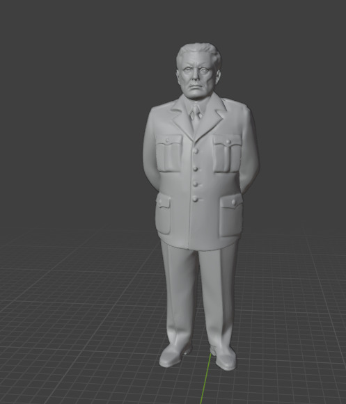 Josip Broz Tito 3D print model_8