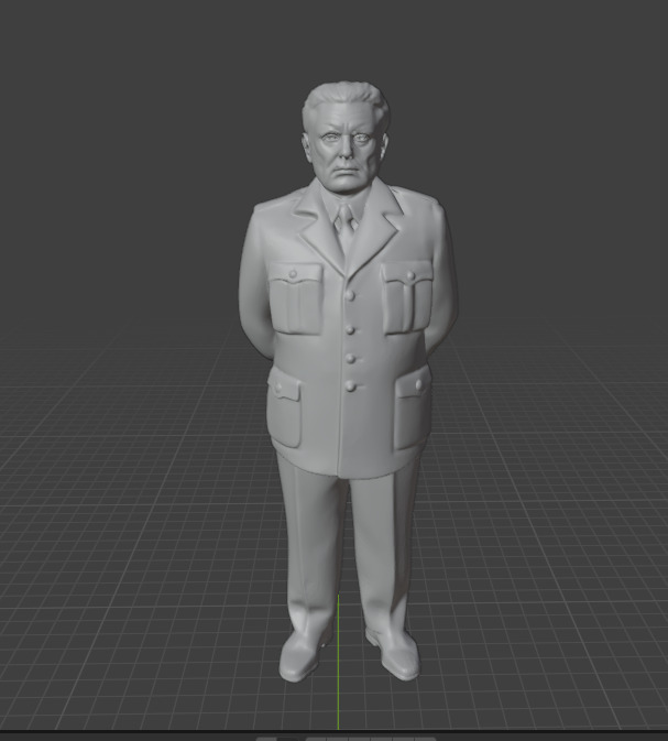 Josip Broz Tito 3D print model_10