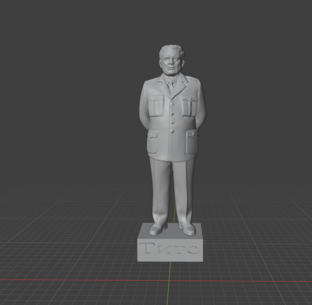 Josip Broz Tito 3D print model_12