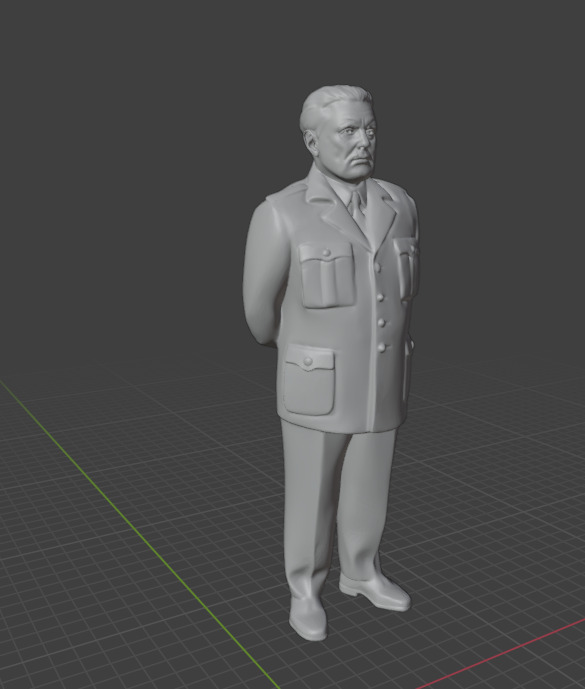 Josip Broz Tito 3D print model_29