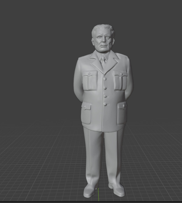 Josip Broz Tito 3D print model_13
