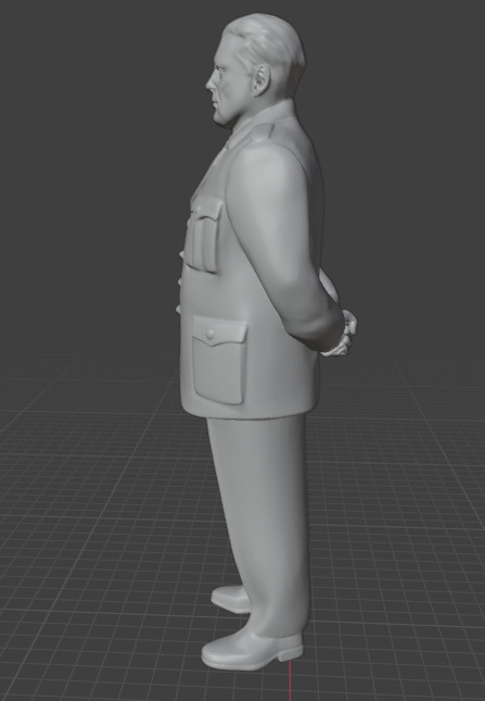Josip Broz Tito 3D print model_4