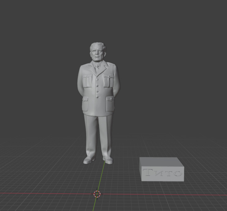 Josip Broz Tito 3D print model_1