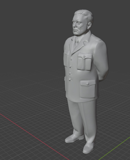 Josip Broz Tito 3D print model_5
