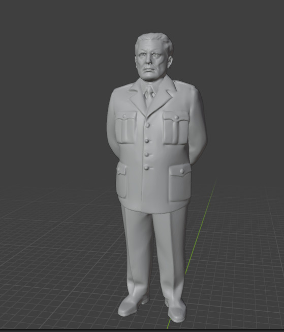 Josip Broz Tito 3D print model_11