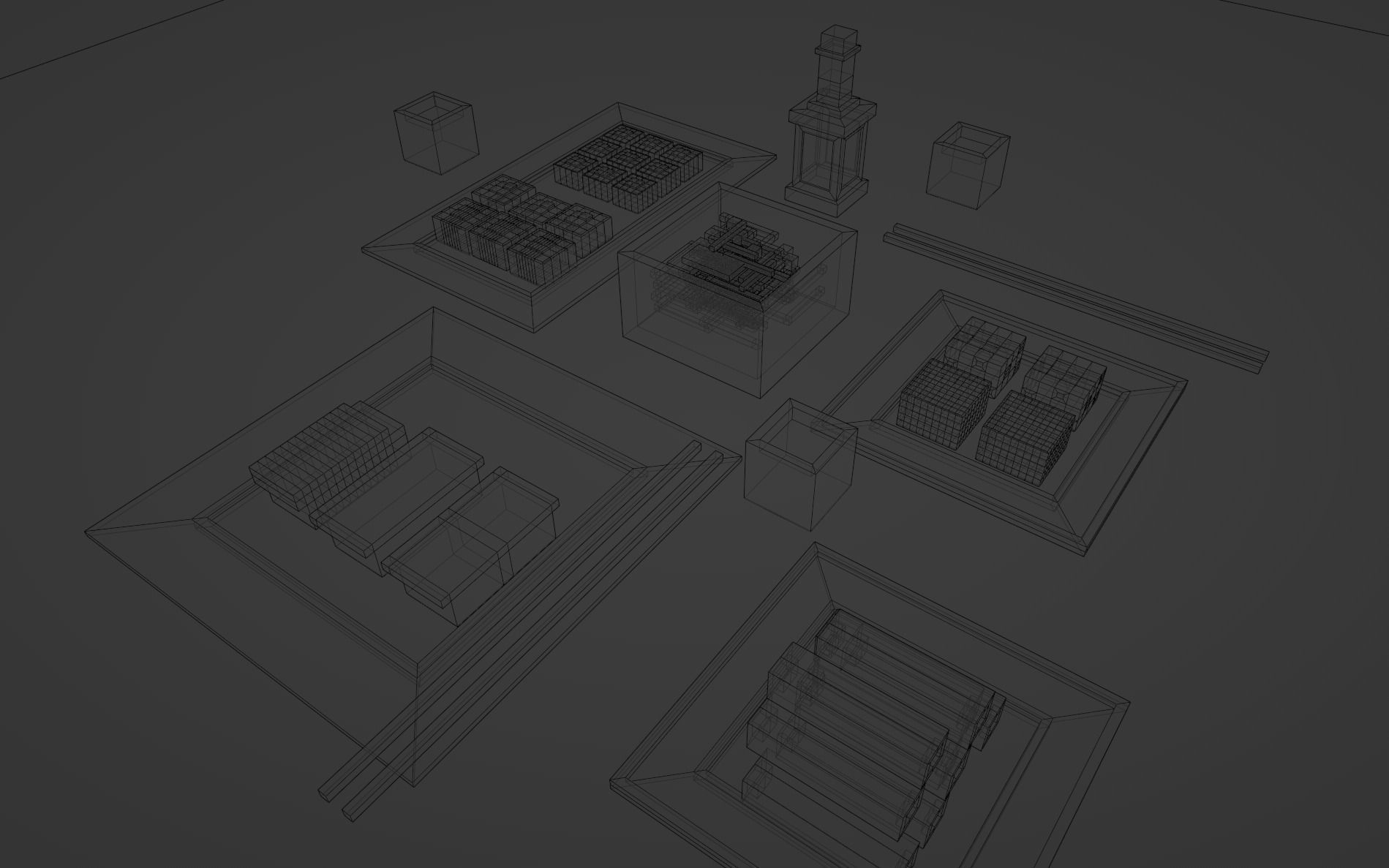 Isometric Sushi  Low-poly 3D model_5