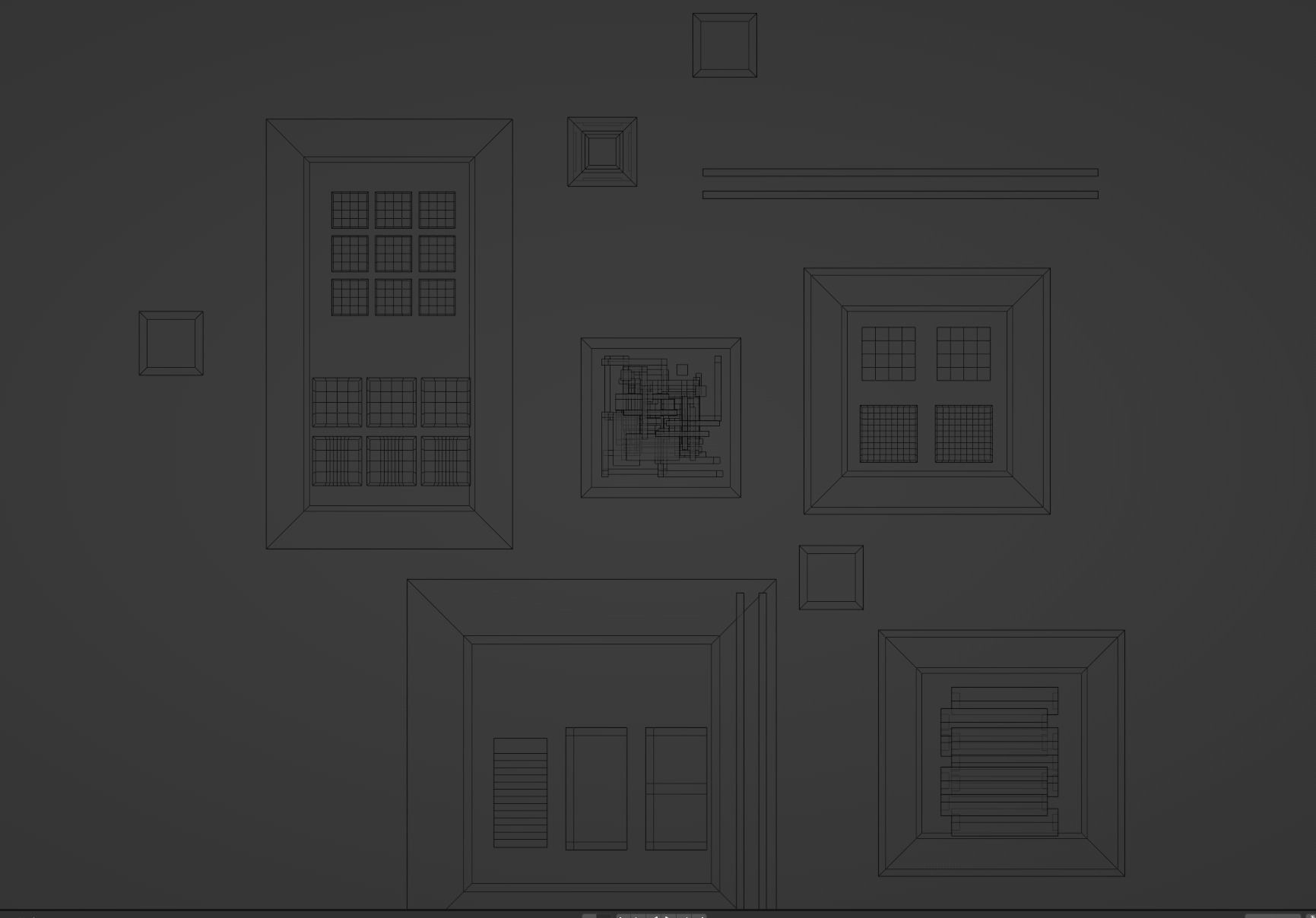 Isometric Sushi  Low-poly 3D model_6