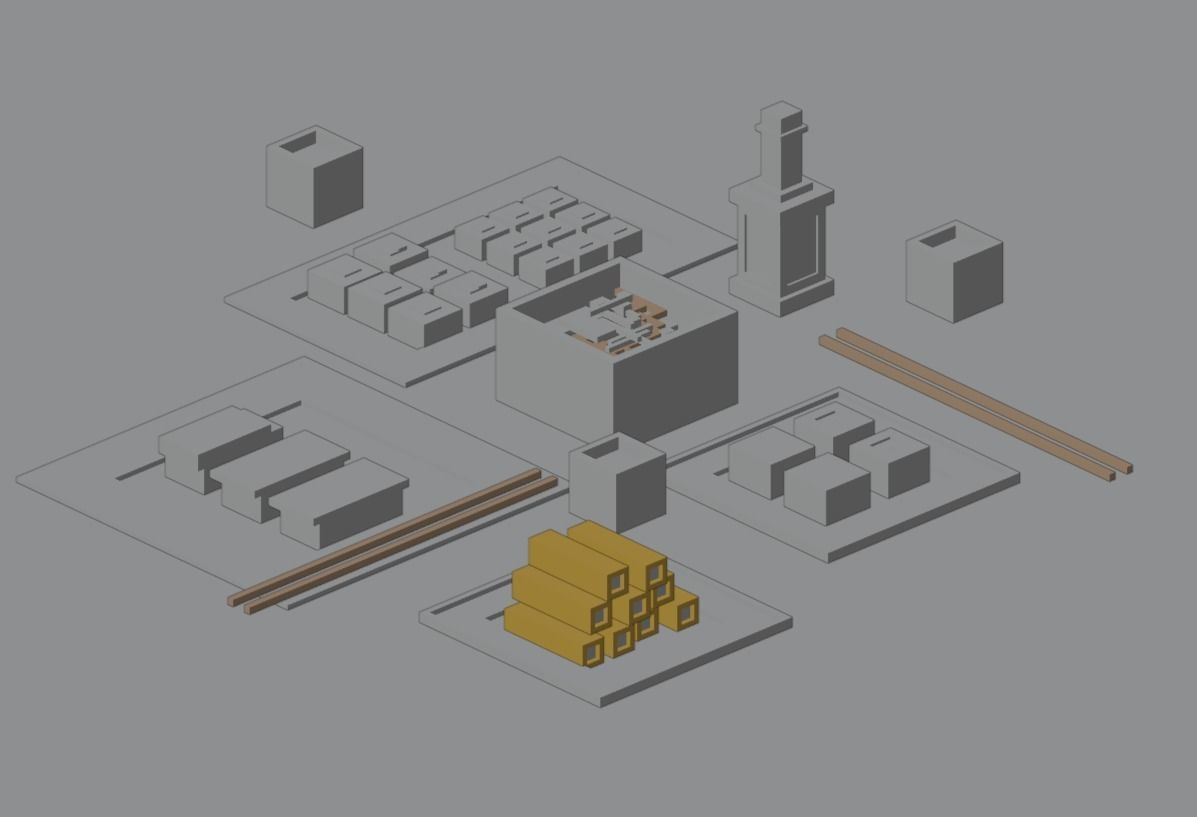 Isometric Sushi  Low-poly 3D model_4