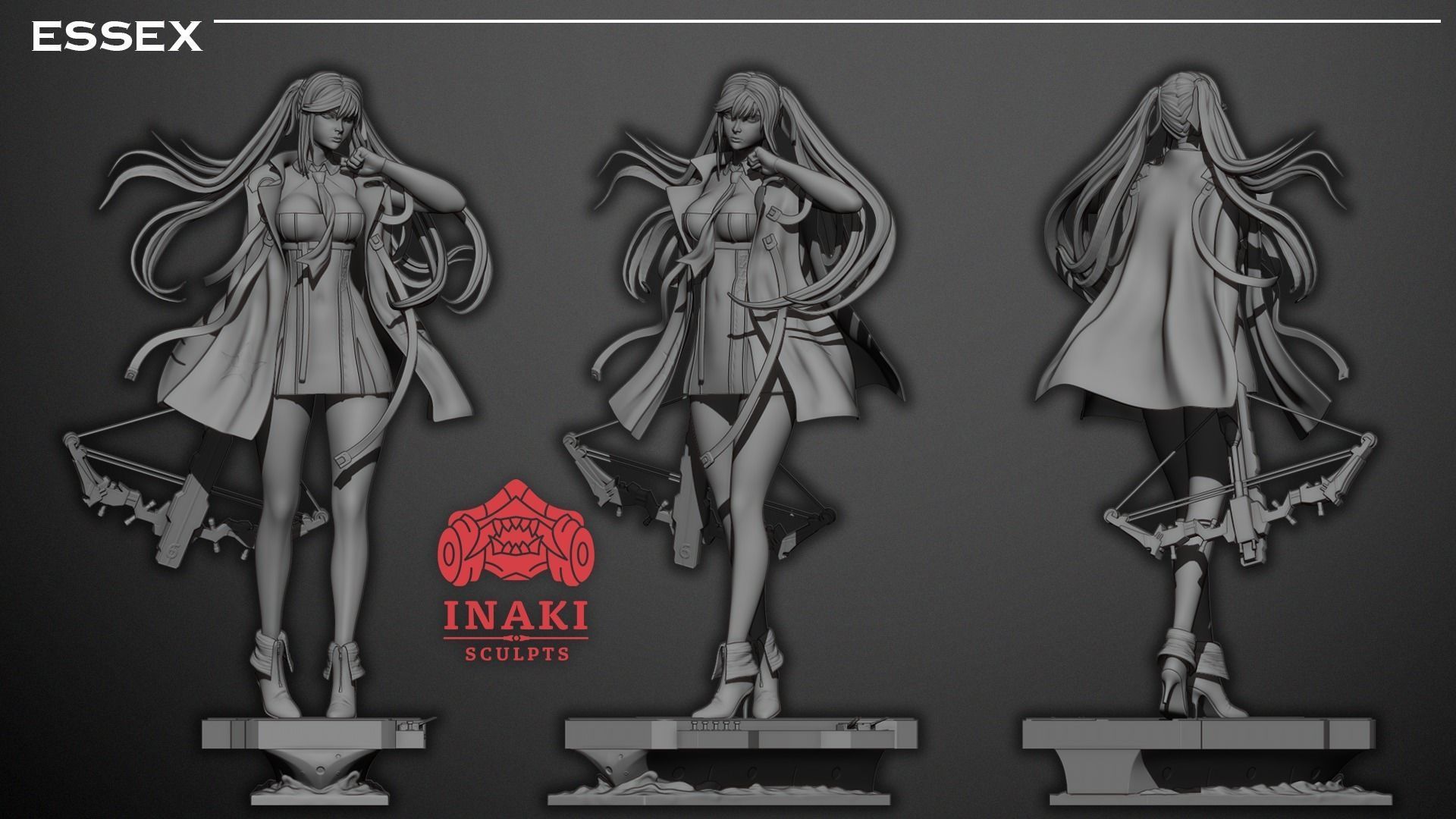 Essex - Azur Lane 3D print model_7