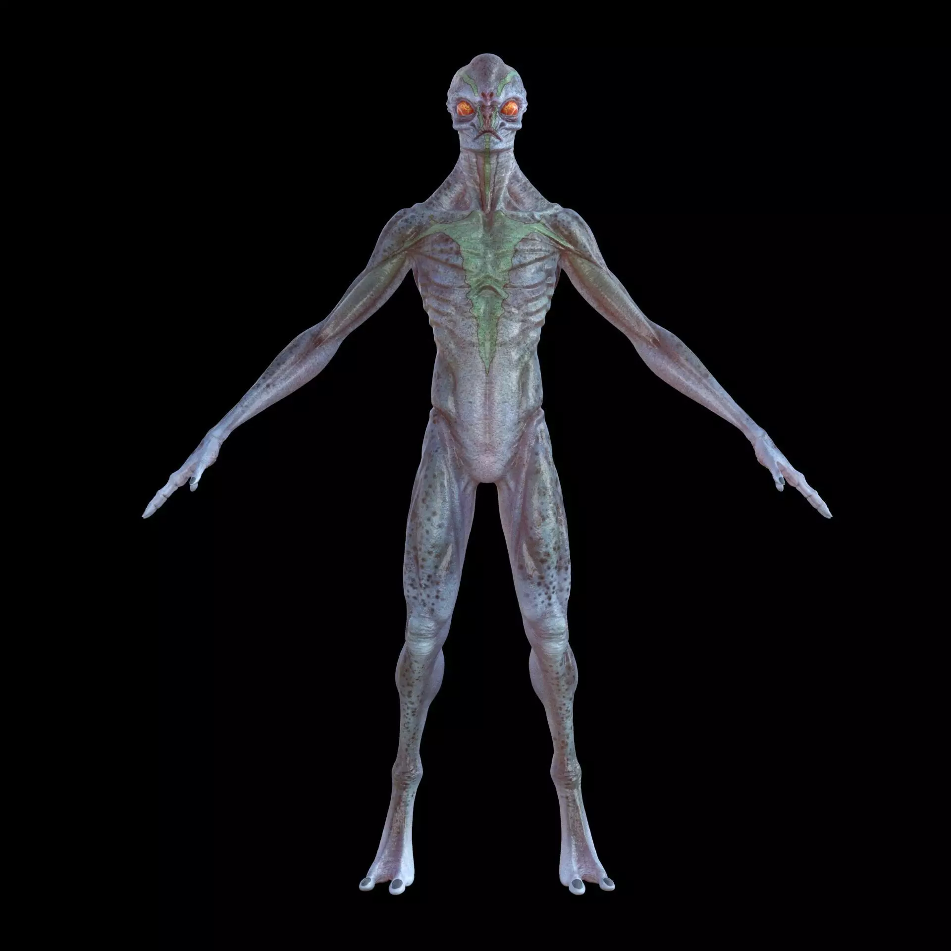 Alien 3D model_0