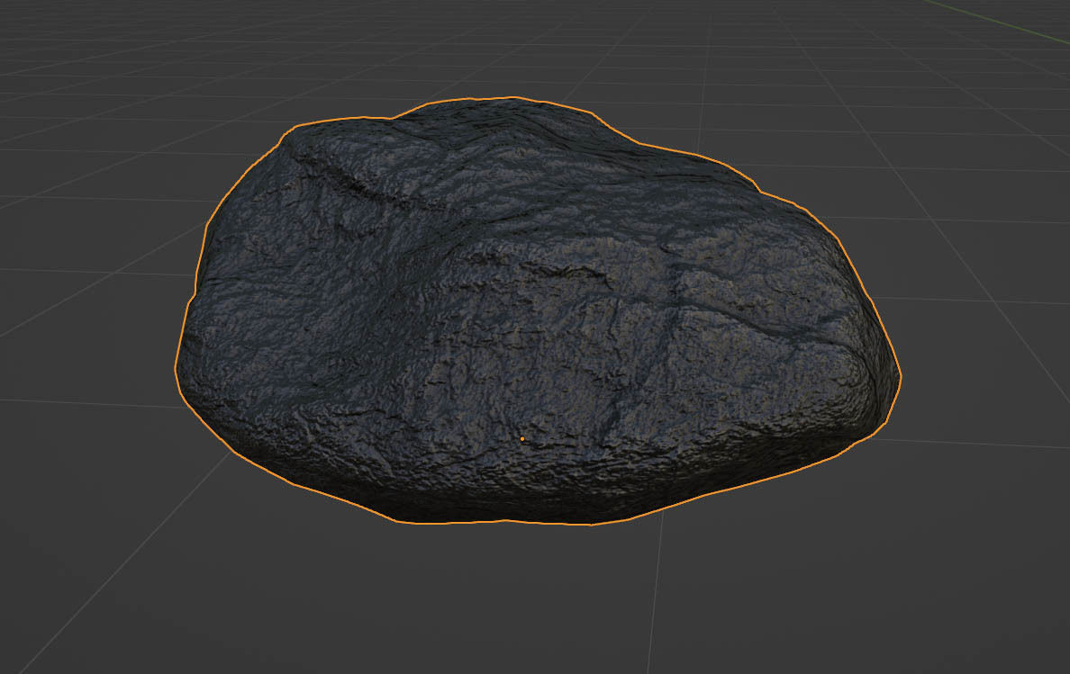 Stone Collection - Low-Poly Boulders Low-poly 3D model_11