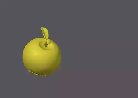 apple 3D print model