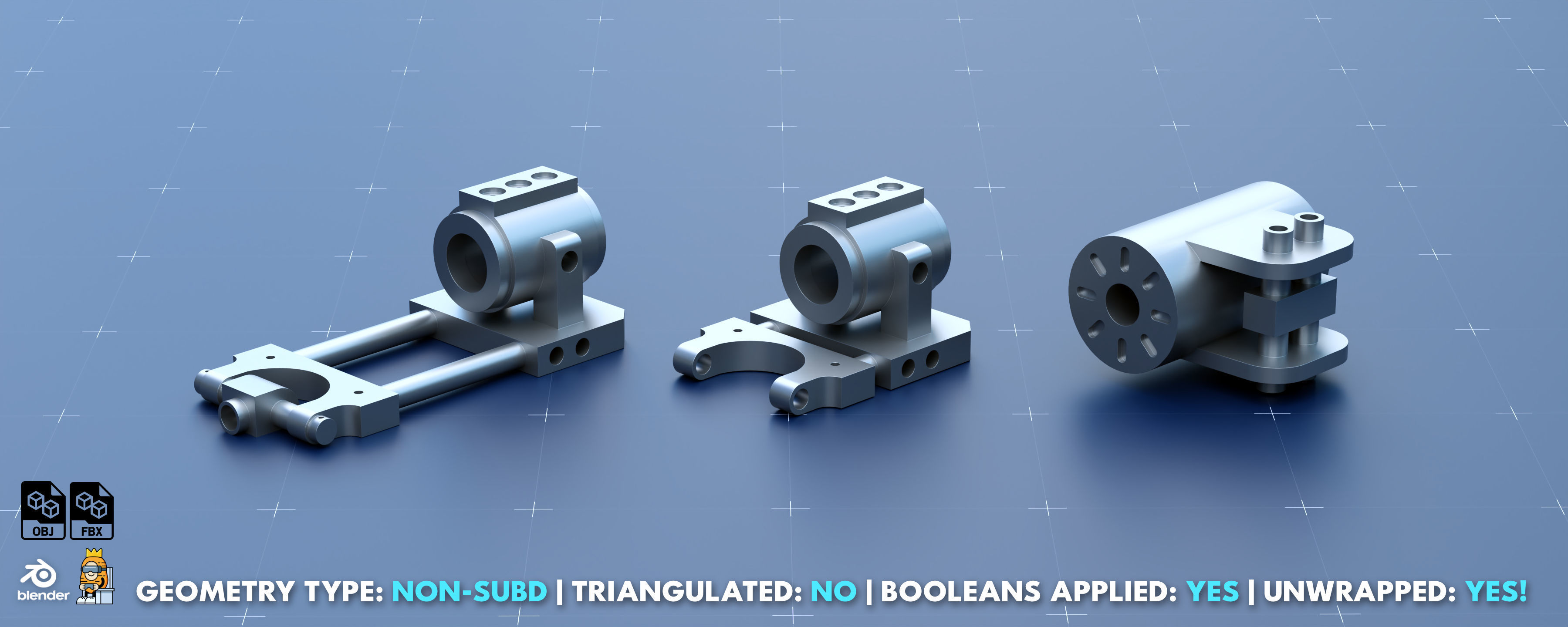 Factory Greeble Kitbash Pack 3 3D model_11