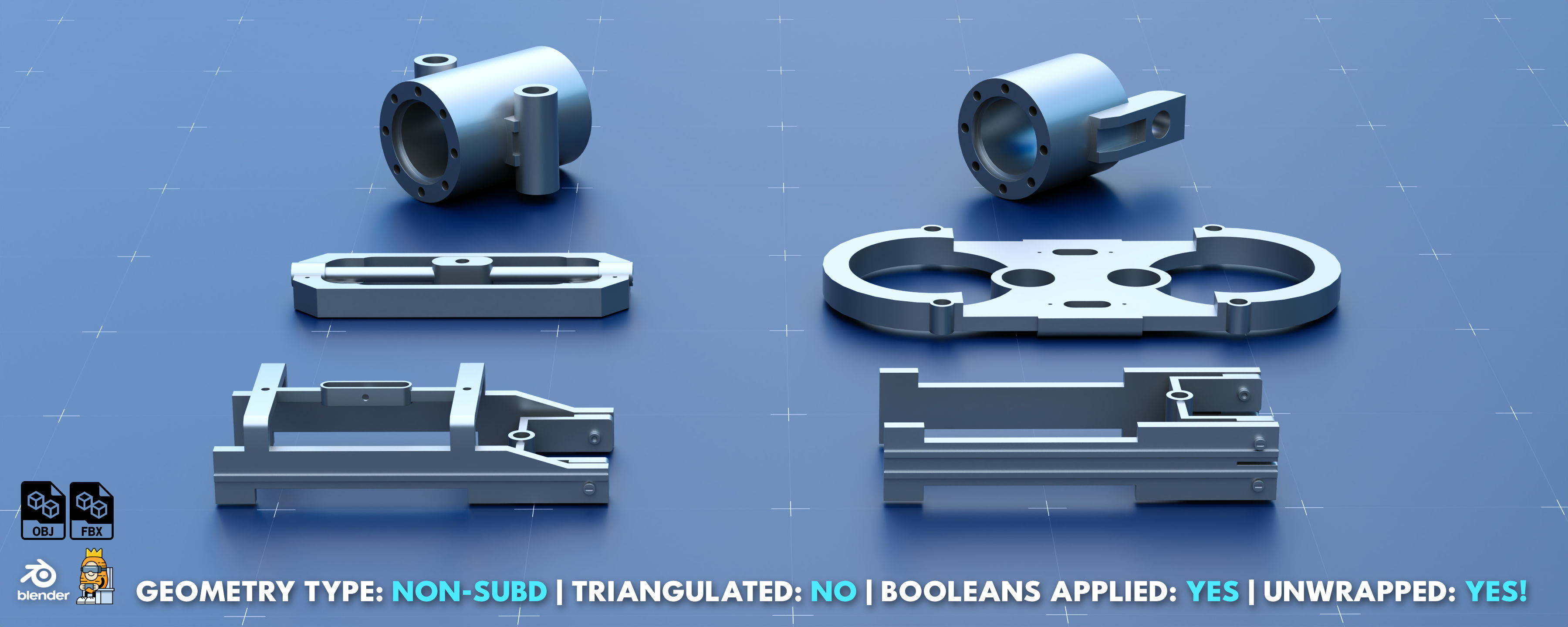 Factory Greeble Kitbash Pack 3 3D model_10